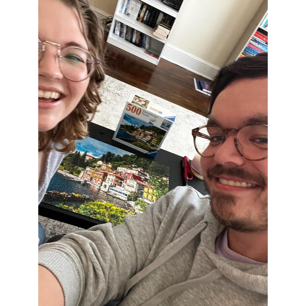 April - another puzzle complete!