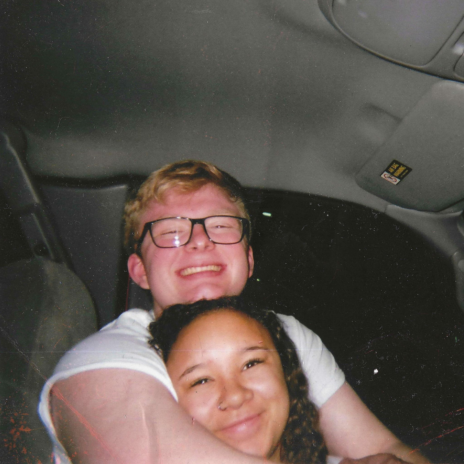 This photo was taken on his 19th birthday, just one month after we started dating.