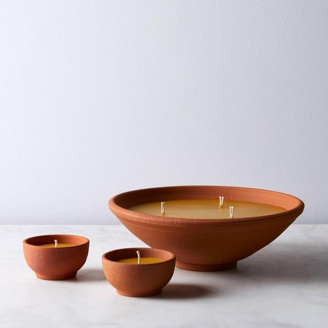 Small Terracotta Bowl Candle
