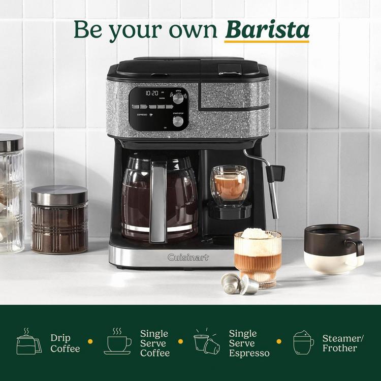 Cuisinart, Coffee Center® Barista Bar Crystal Glam 4-in-1 Coffee