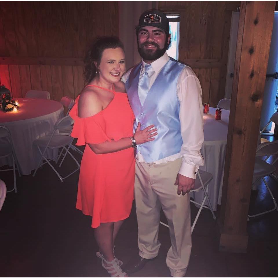Chase and Ginny's very first wedding together.