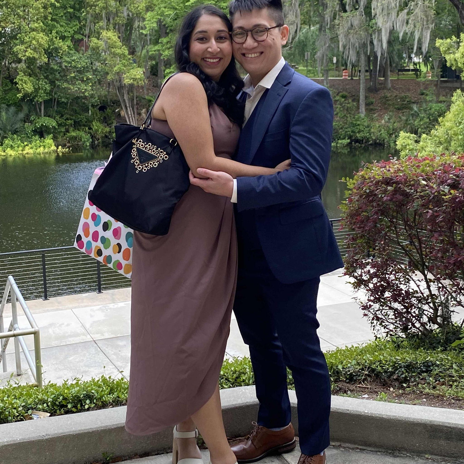 The first wedding we attended as a couple was Cara and Kevin's!