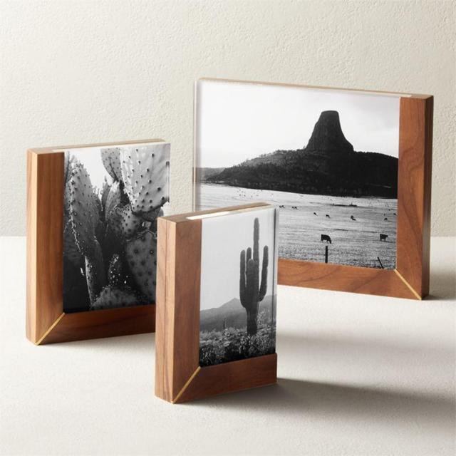 Rudd Walnut and Acrylic Frame 5"x7"