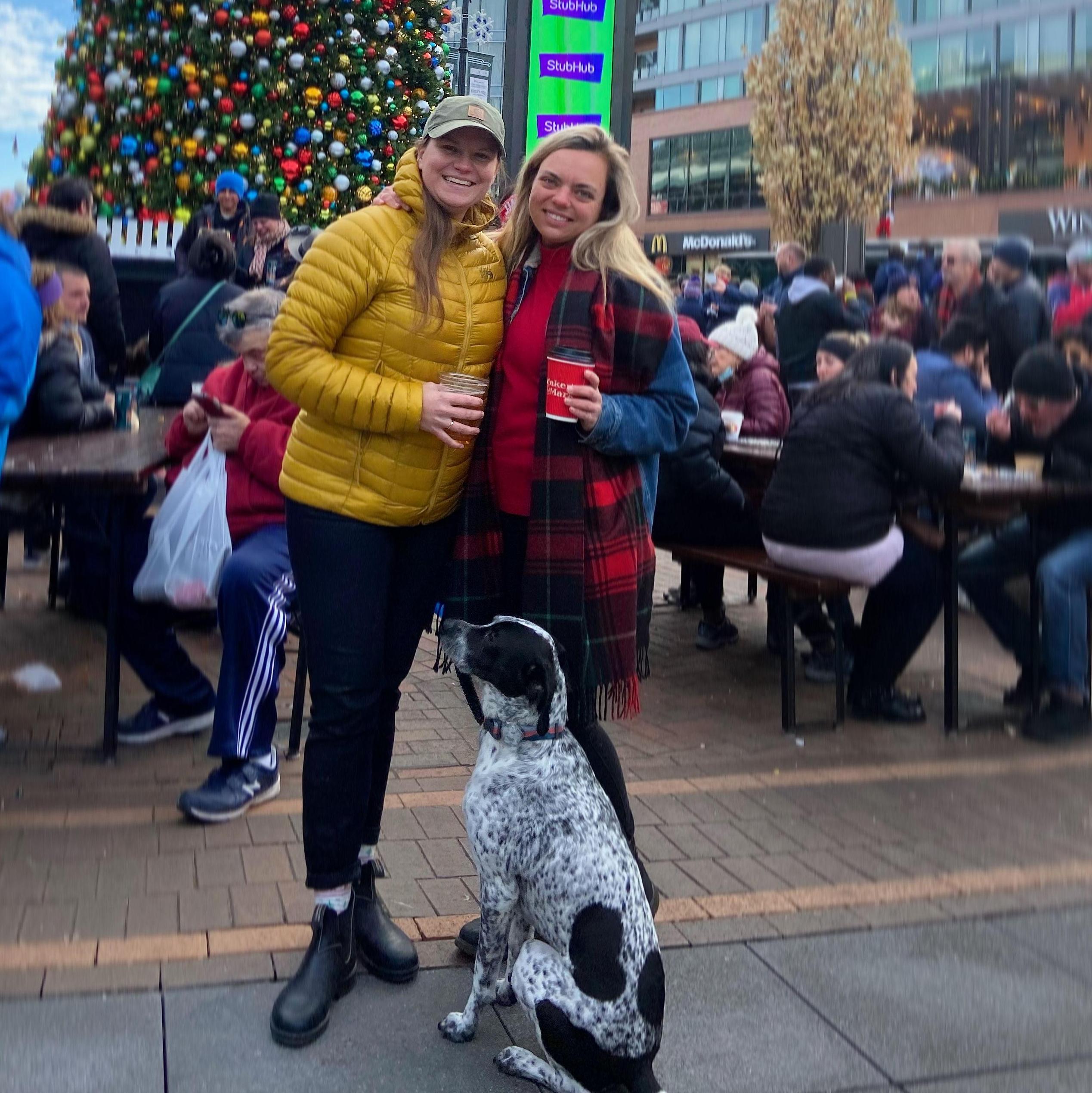 Showing Nash the magic of Chicago’s annual Christkindlmarket (December 2021)