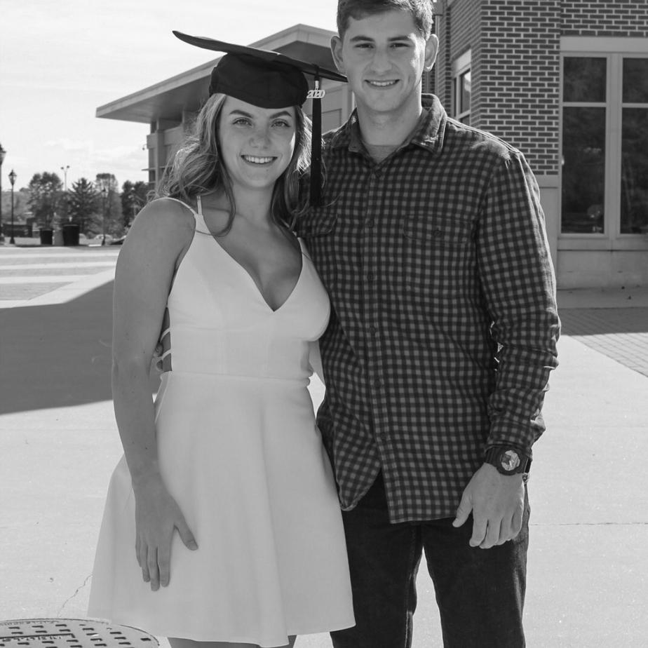Sam’s college graduation 2020