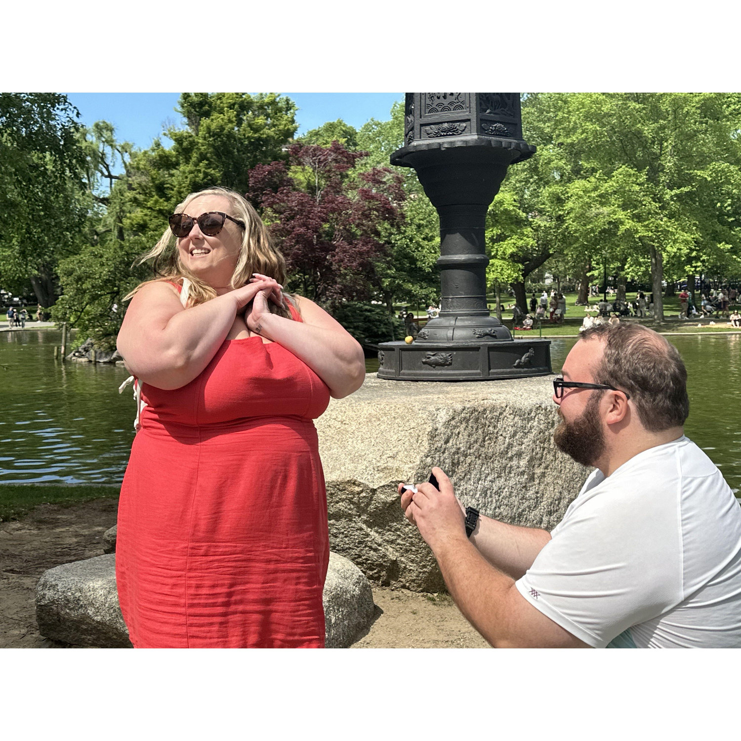 I said "YES!"
