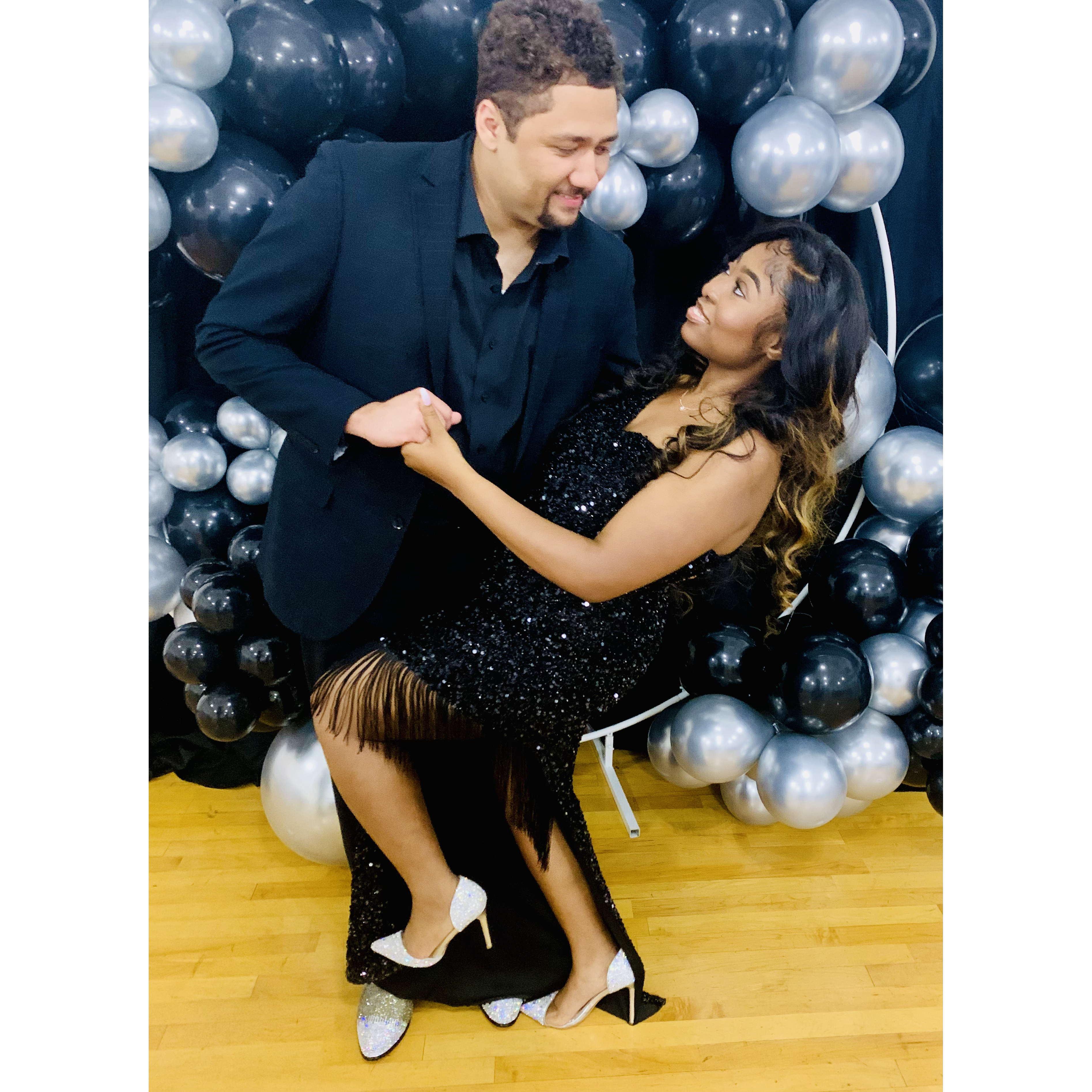 Our Engagement Party 07/03/2022: Don't drop her!