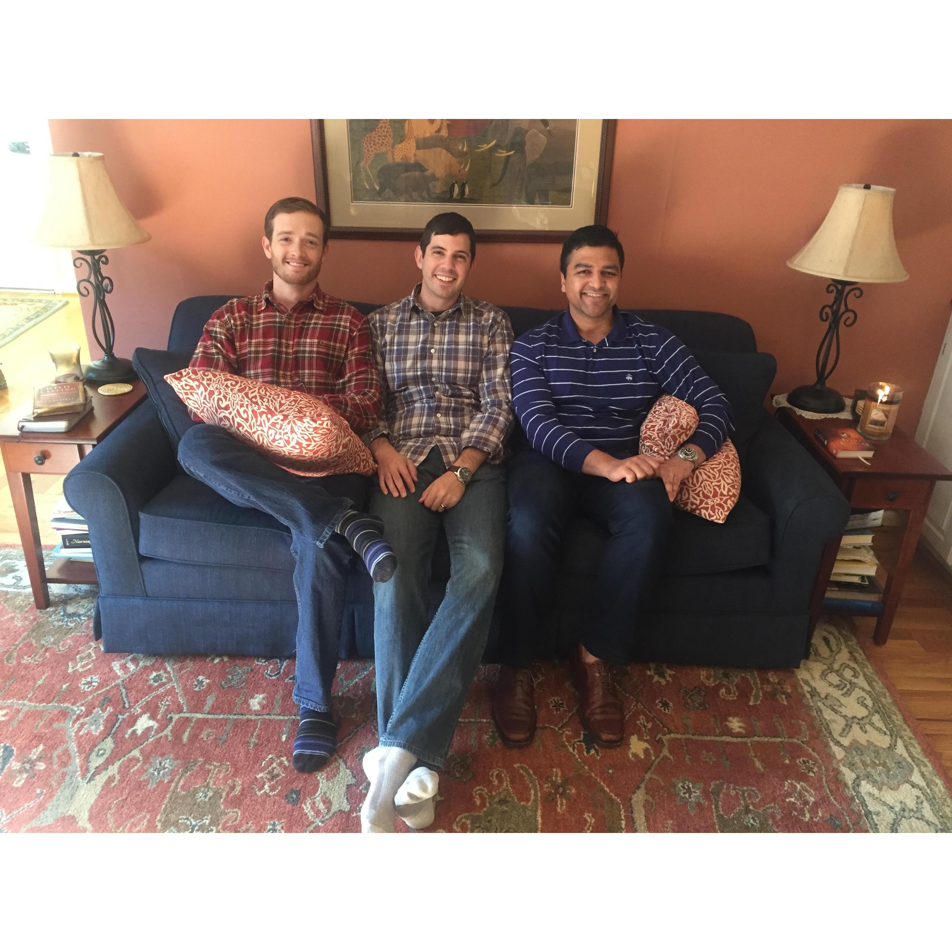 Everyone refers to Katie and her sisters as the Baker girls and now we are going to have three "Baker boys" :)