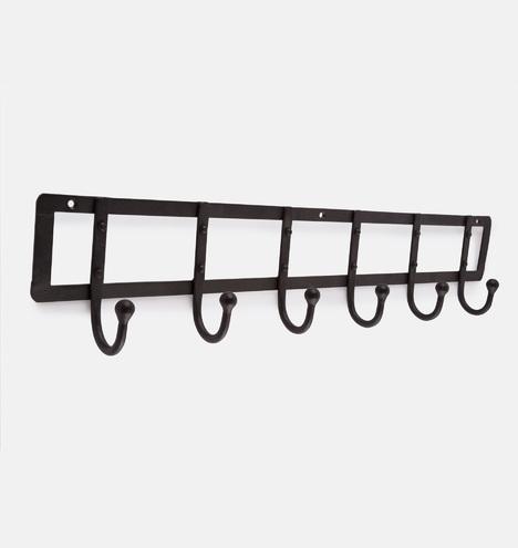 Simple Iron Hook Rack