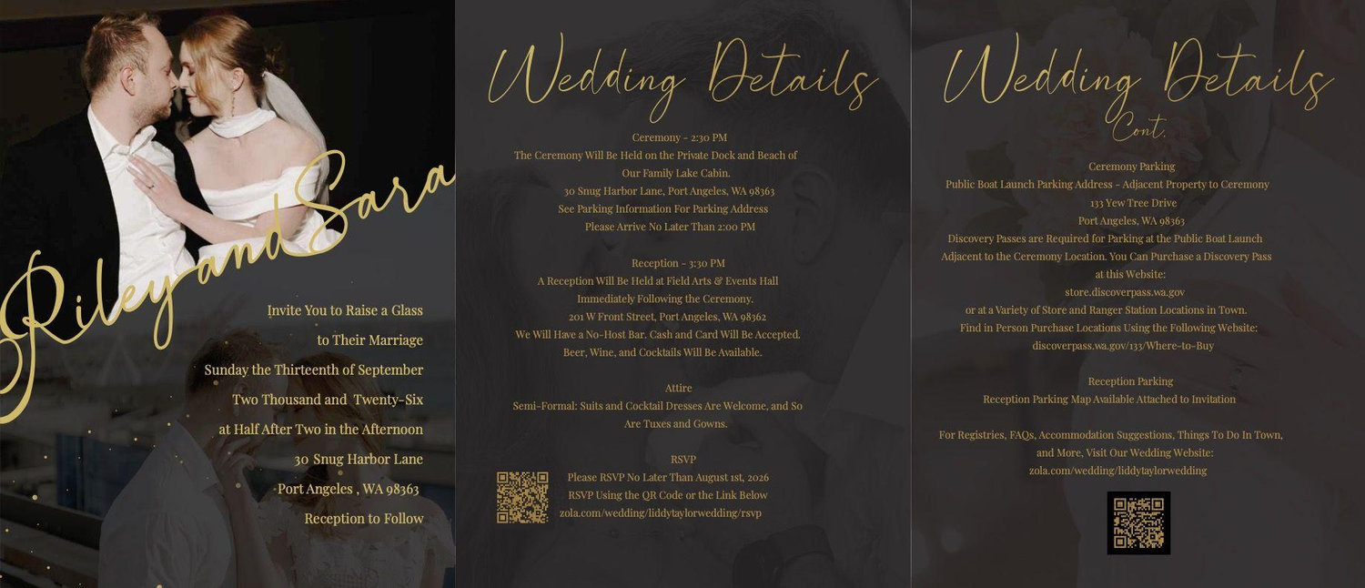 The Wedding Website of Sara Liddy and Riley Taylor