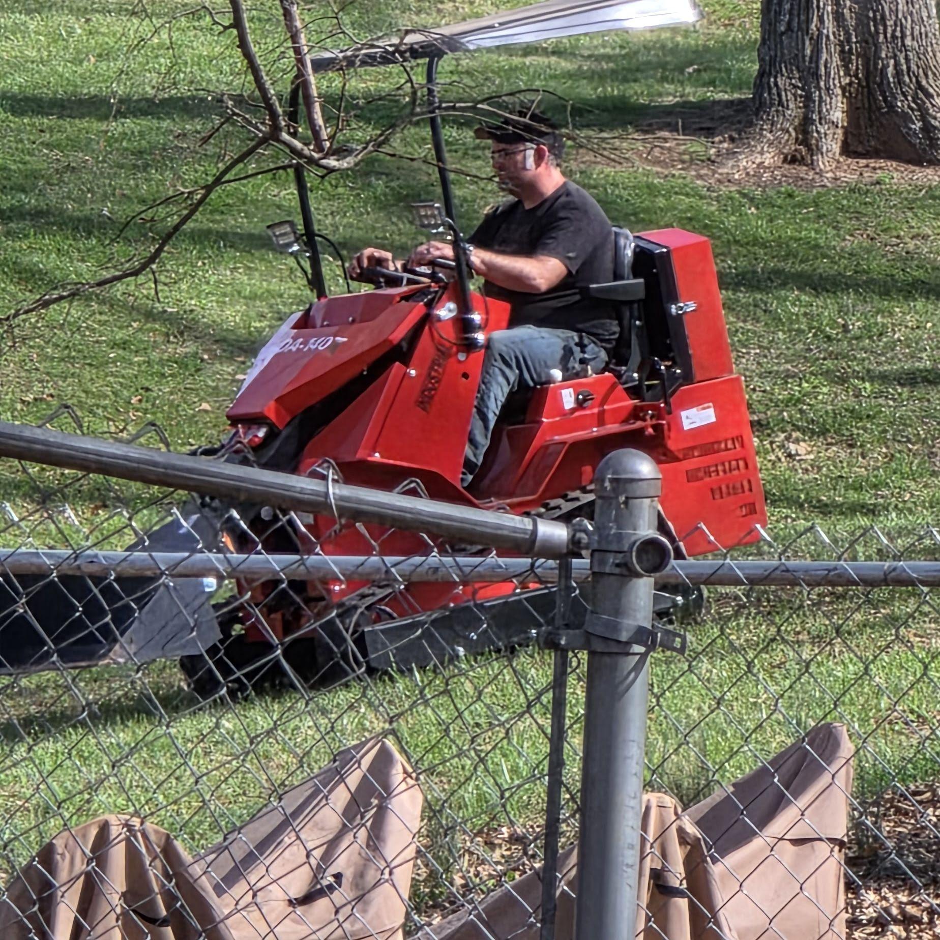 March 20th - "She thinks my tractor's sexy!"
