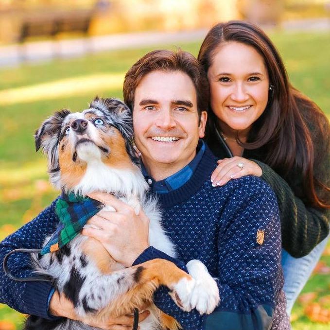 Boston Public Garden fall engagement shoot
