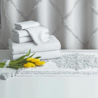 Chenille Lattice 8-Piece Bath Set