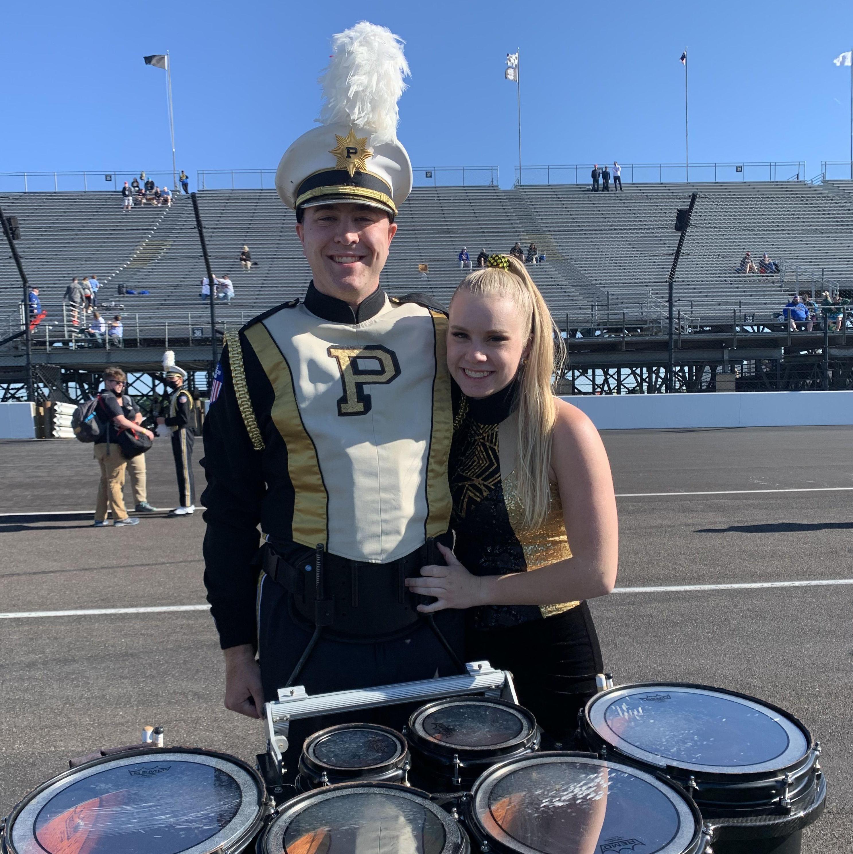 May 30th, 2021: Performing at the Indy 500 together!