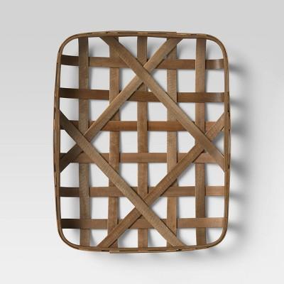 16"x20" Tobacco Basket Brown - Threshold™