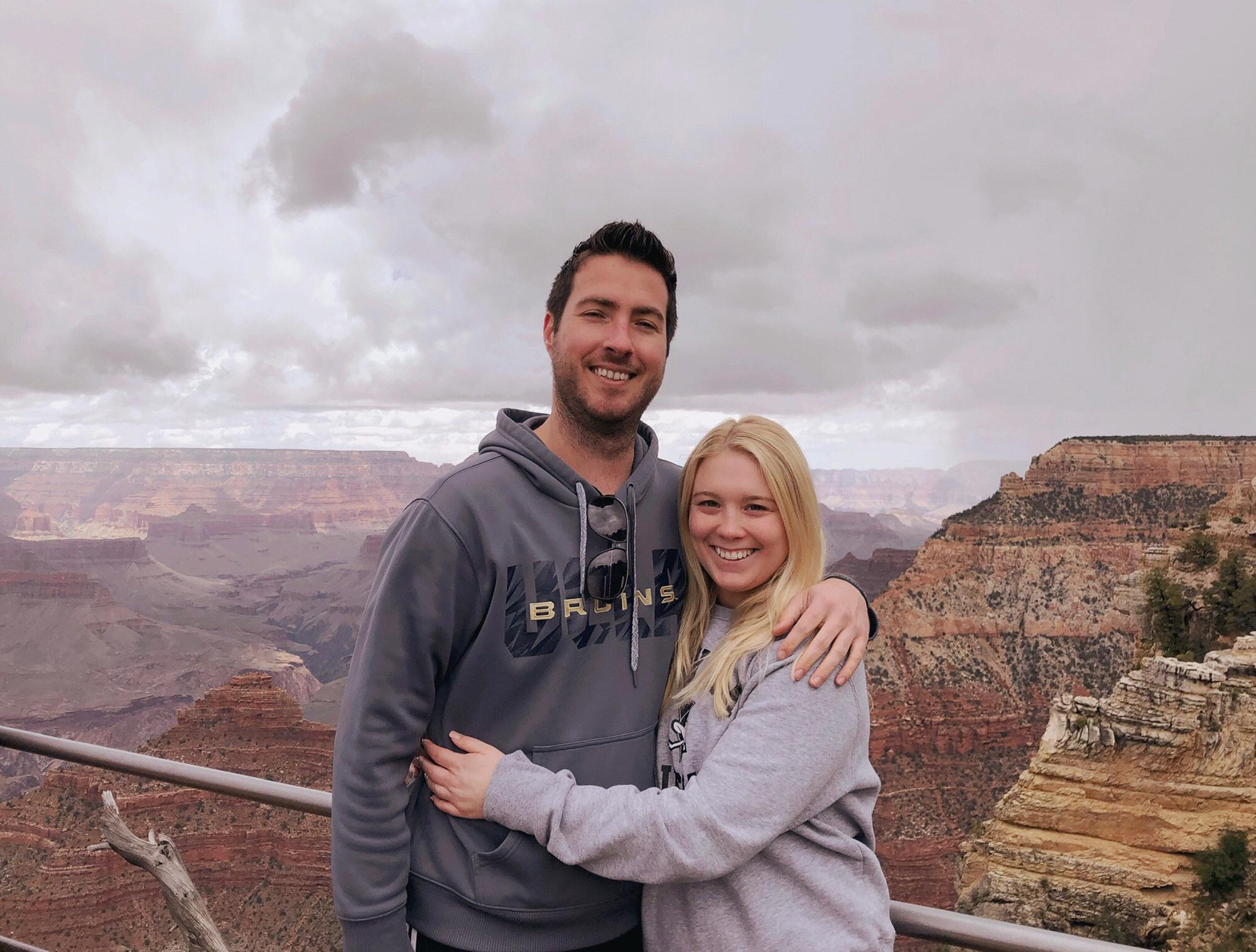 Pit stop at the Grand Canyon on our way home from Texas
