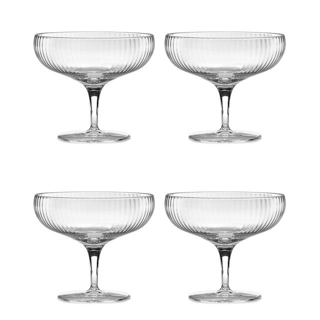 Serax Inku Champagne Coupes, Set of 4