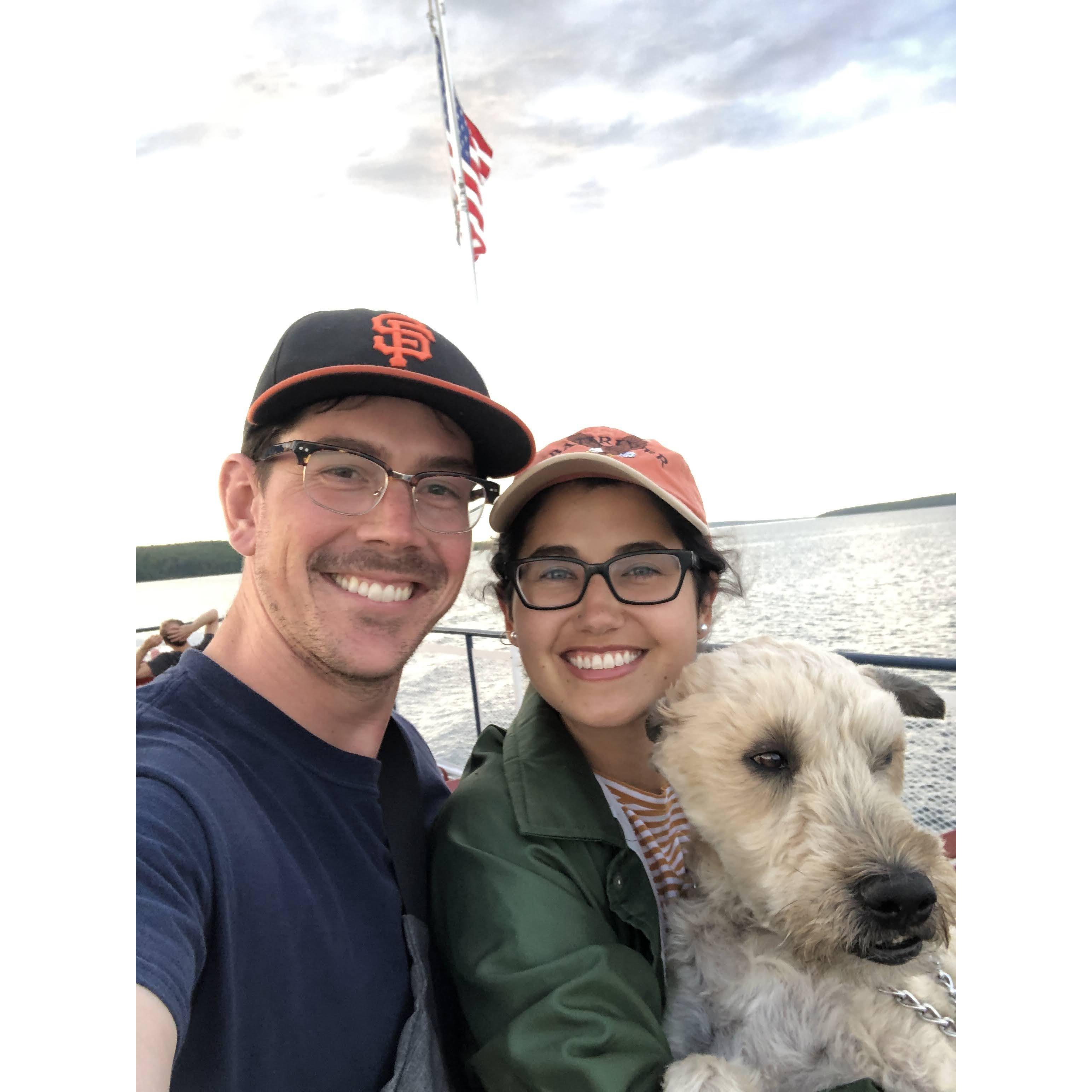 First trip to Madeline Island/Bad River (Louisa's tribe) in June 2021