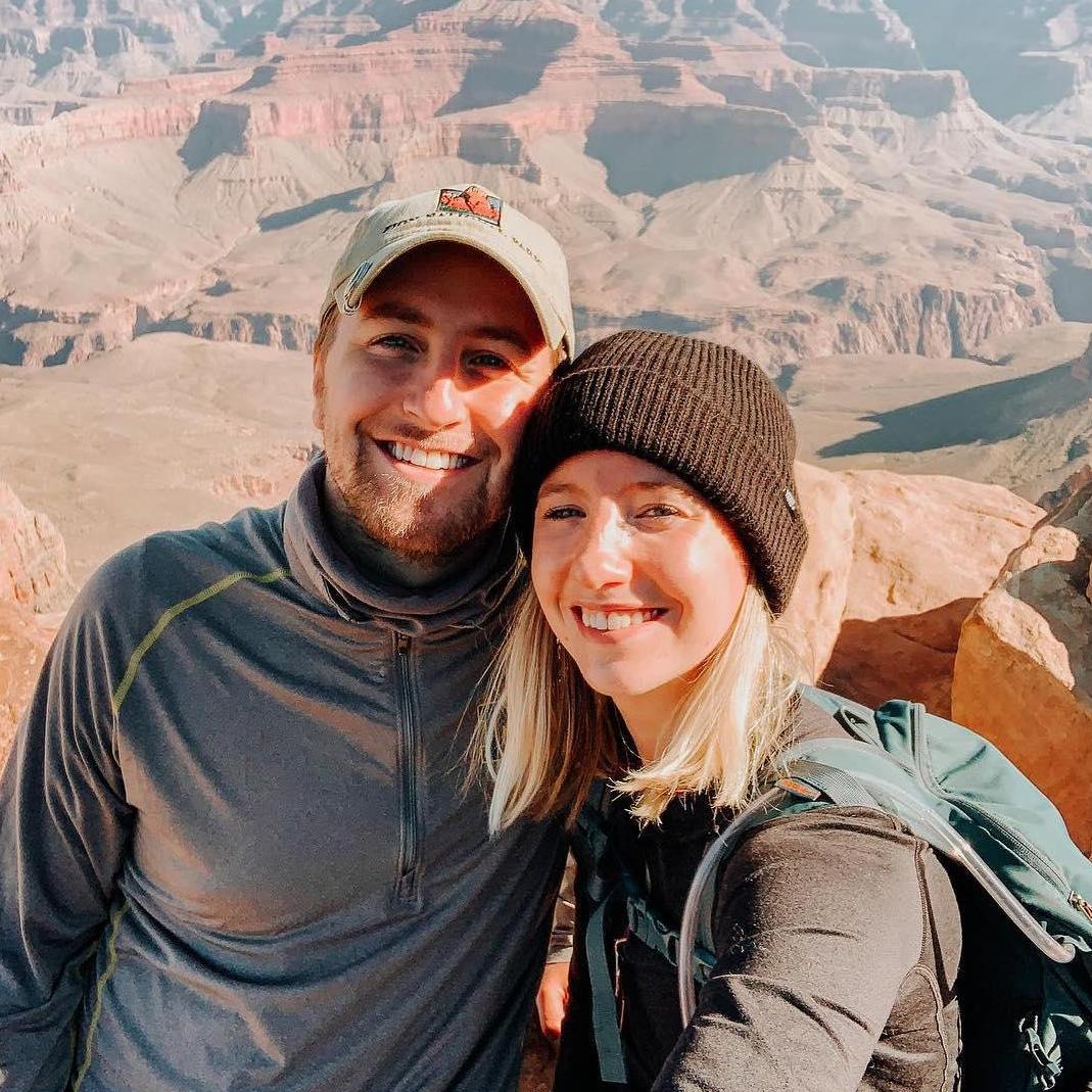 Grand Canyon! We completed a 24 mile hike in one day - we do not recommend this, we couldn't feel our legs after the hike & headed straight to McDonalds for two Big Macs & Fries!