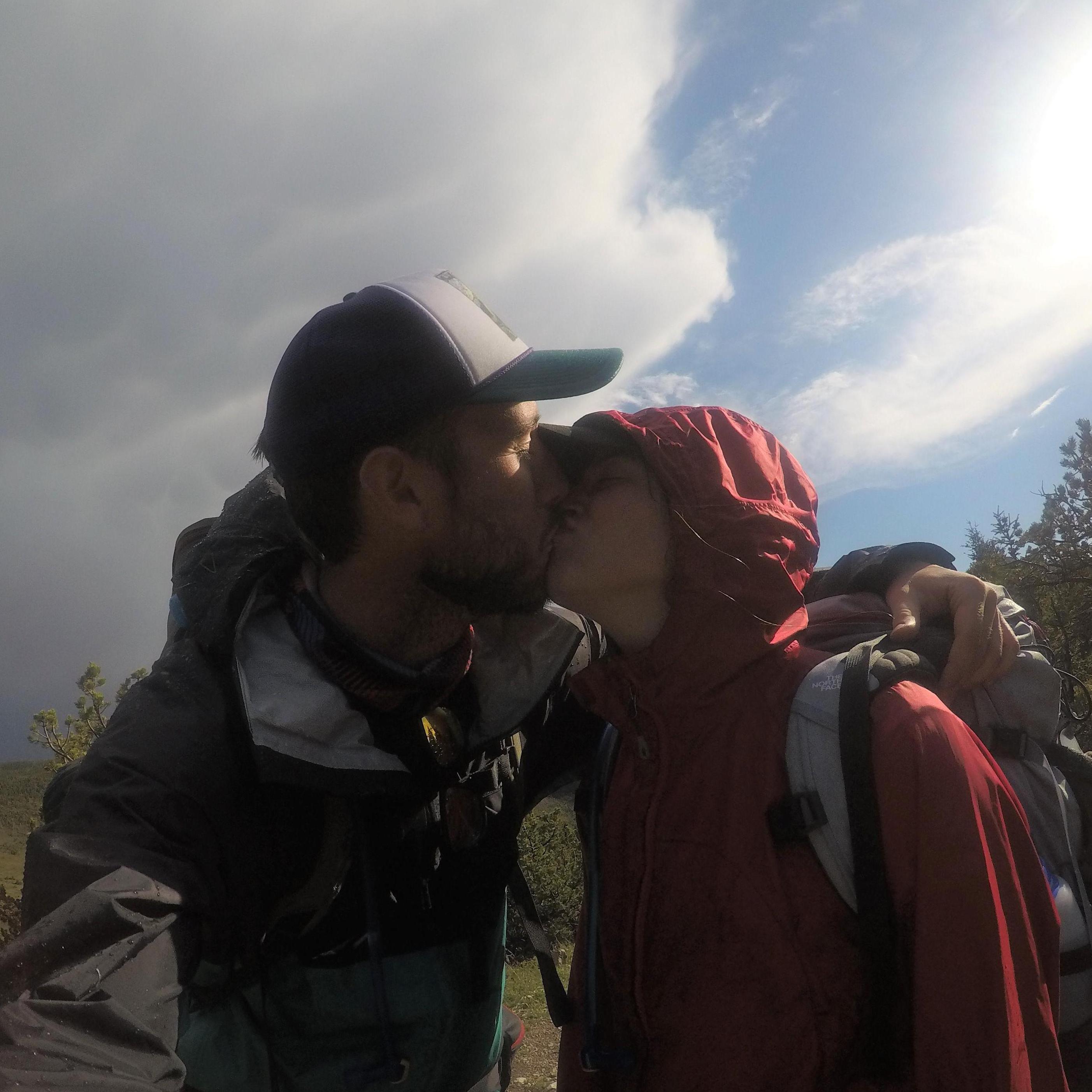 Post hailstorm rainbow cheesiness on the Rocky Mountain Front.