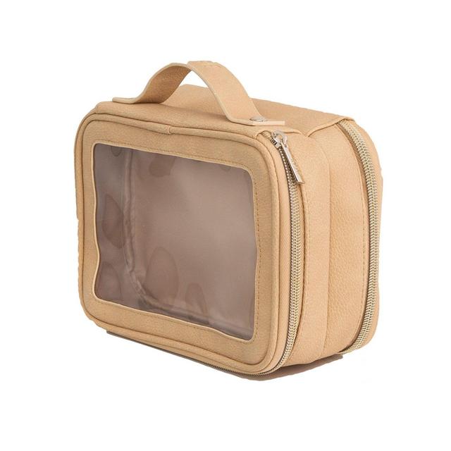 the on the go essential case in beige