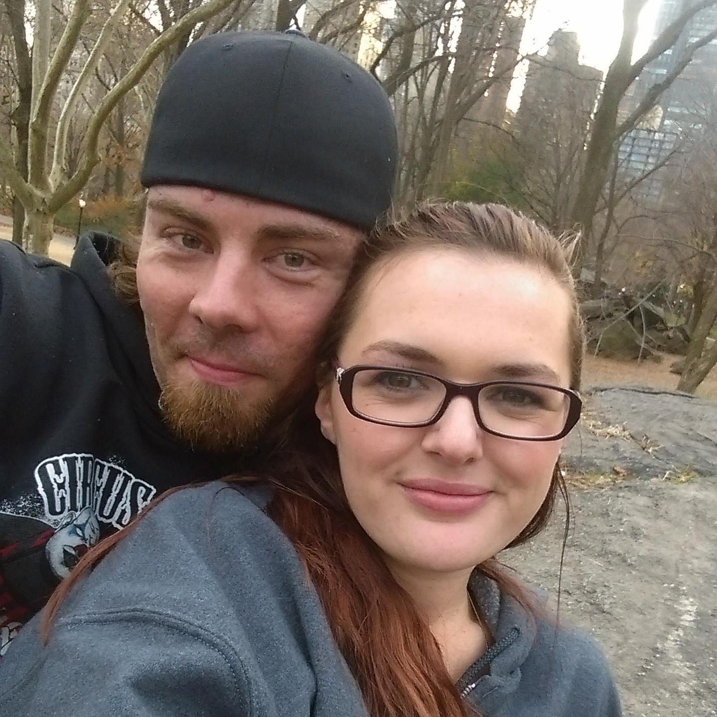 The first time we went to NYC together. The exact spot where we went about 6 months later and he proposed!