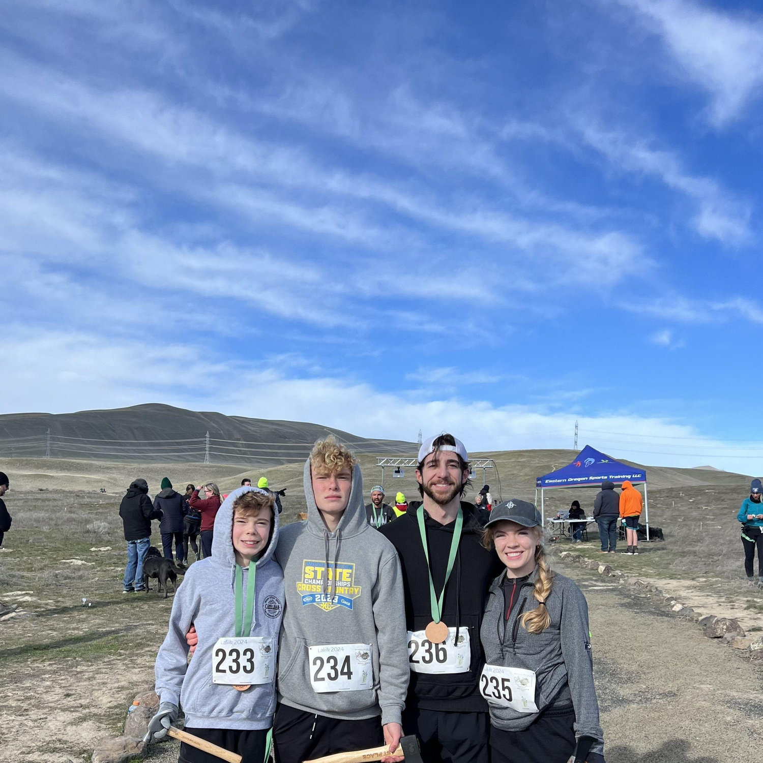 Mark's first 5k, he killed it