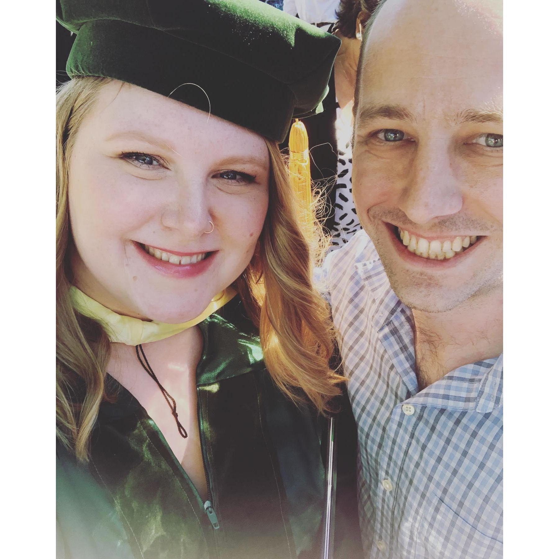 Kadie graduated from UO!