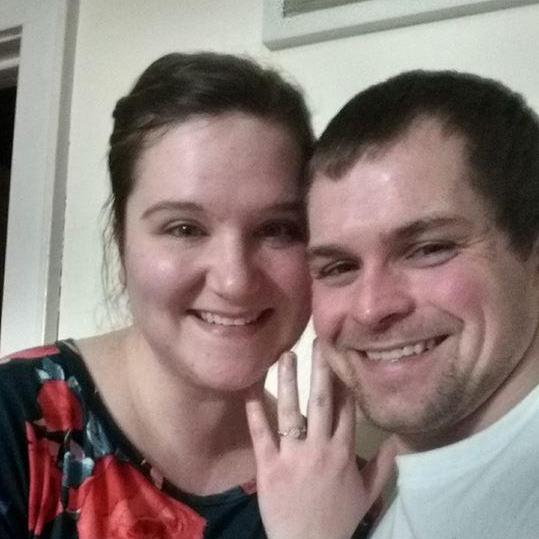 Newly engaged bliss!  January 2018