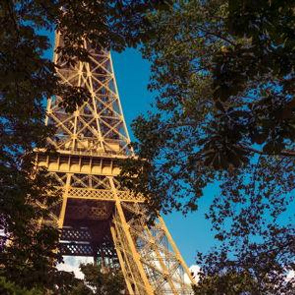 A View From Up On The Eiffel Tower