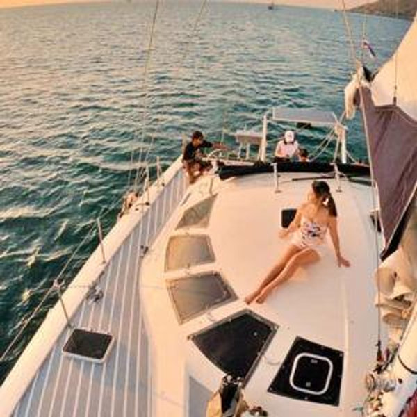 Catamaran Tour with Sunset Dinner