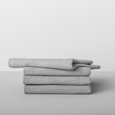 4pk Barmop Towel Light Gray - Made By Design™