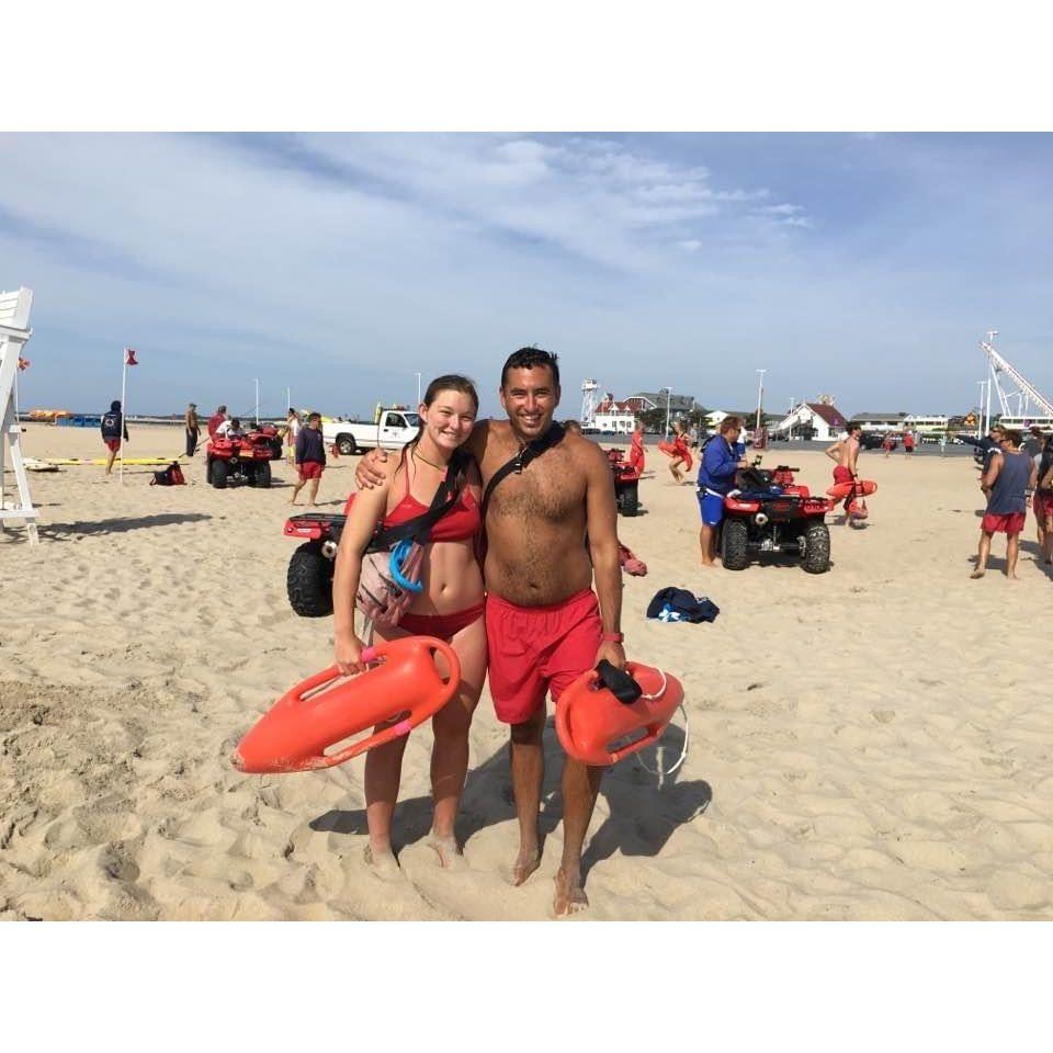 Ocean City Beach Patrol rookie graduation. Summer 2017