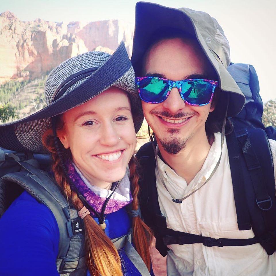 Backpacking in Zion National Park.