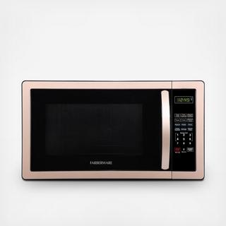 Classic Metallic 1000 Watt Microwave Oven