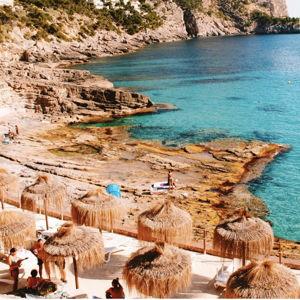 Beachclub in Mallorca