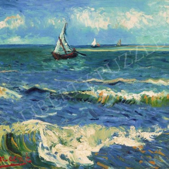 Liberty Puzzles Seascape near Les Saintes Maries de la Mer Puzzle