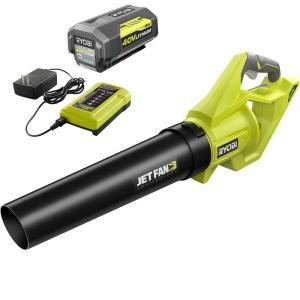Lithium-Ion Cordless Jet Fan Leaf Blower