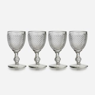 Bicos Water Goblet, Set of 4