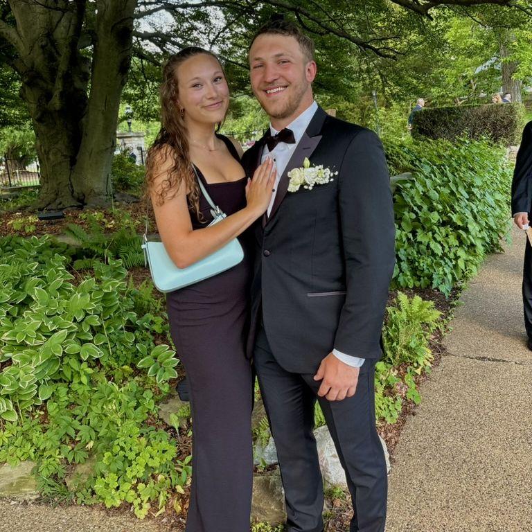 Celebrating our friends Morgan and Tyler's wedding!