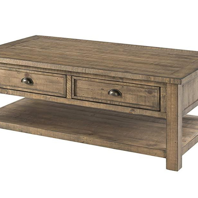 Martin Svensson Home Monterey Solid Wood Coffee Table, Reclaimed Natural
