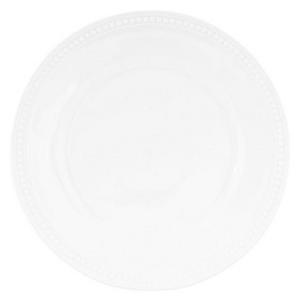 Everyday White®  by Fitz and Floyd® Beaded Dinner Plate
