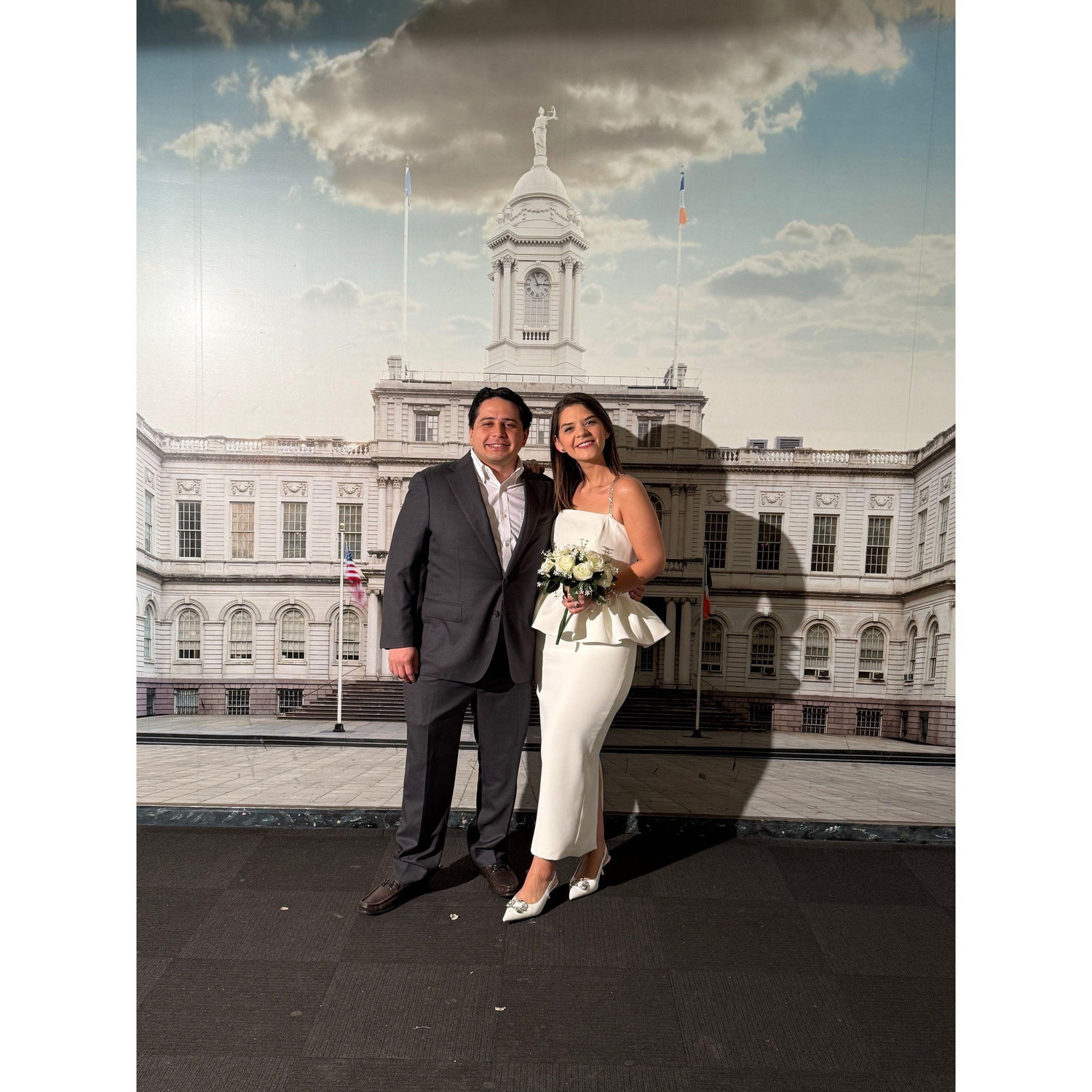 The day we officially got married!