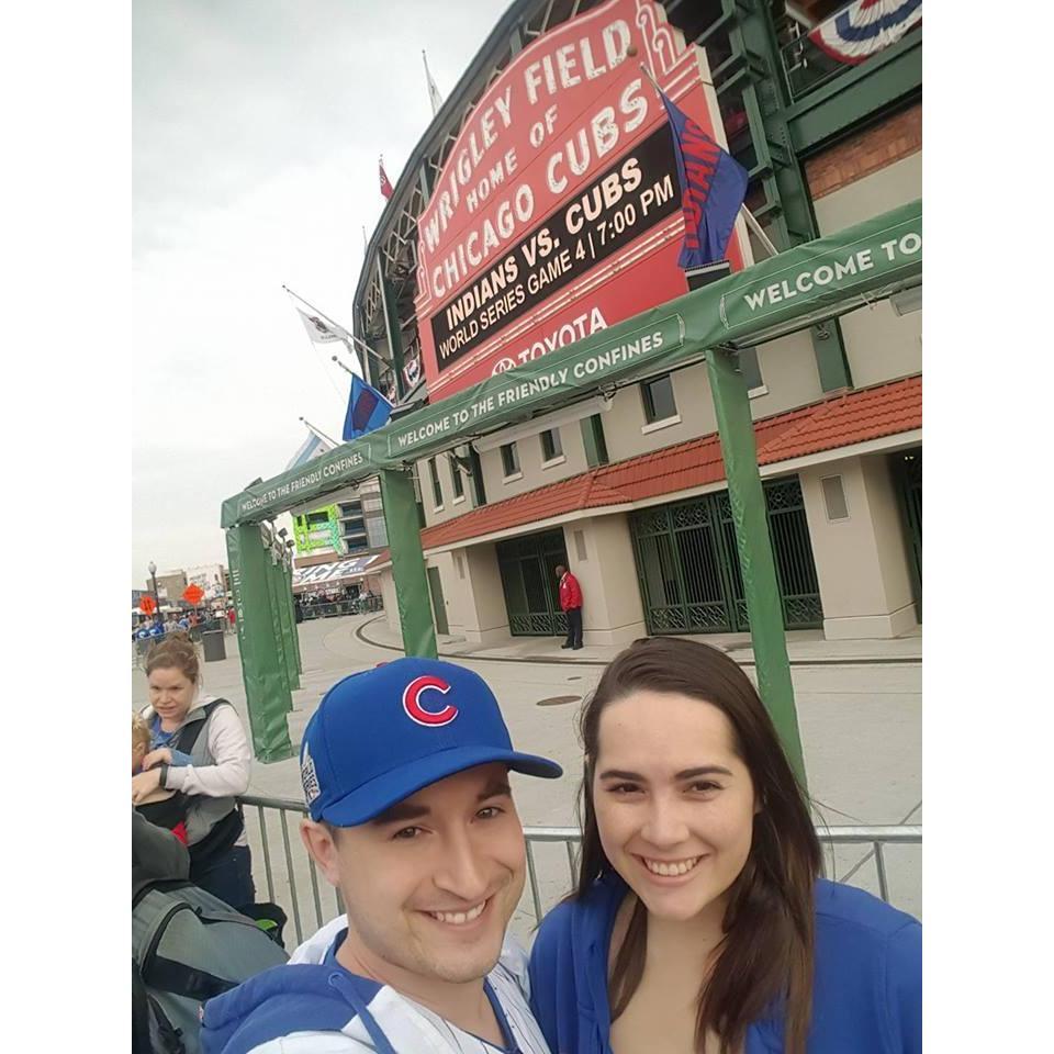 At the World Series!