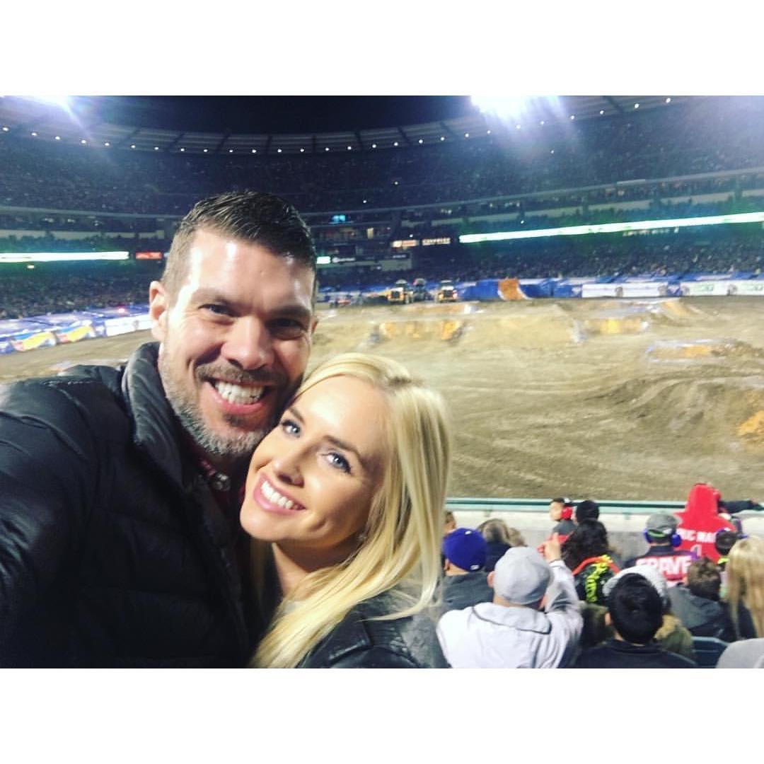 Dan's first time at Monster Jam. We now go every year!