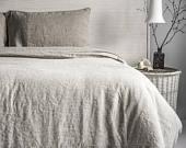 Linen Duvet Cover Stone Washed Super Soft...