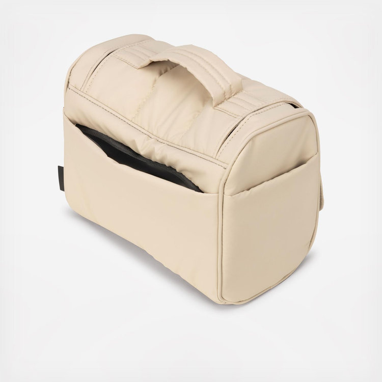 calpak travel toiletry bag Terra Hanging Bag- WALNUT Access Zip Closure Luka Hanging Toiletry Kit -