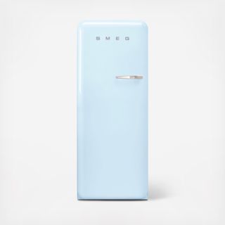 50's Retro-Style Refrigerator with Ice Compartment, Left Hinge