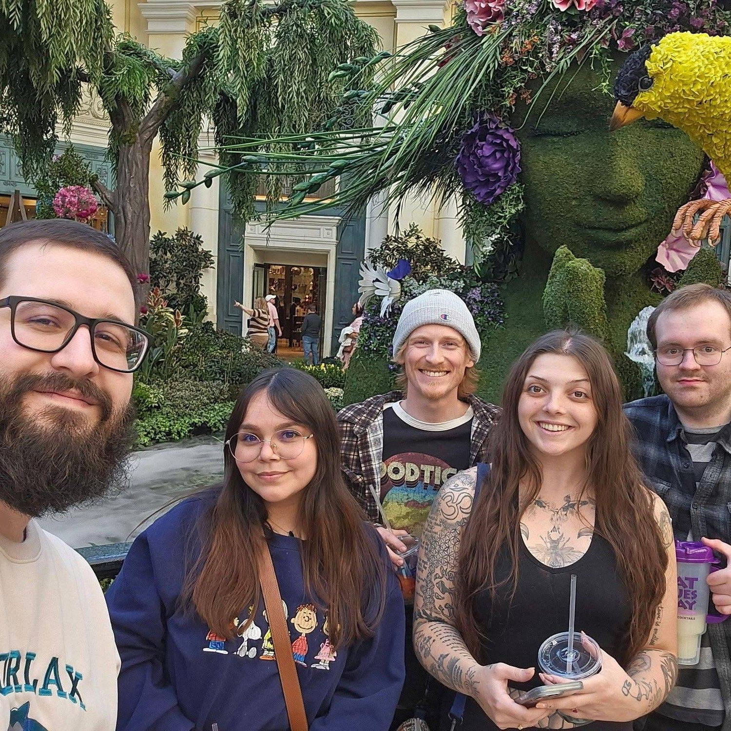 Vegas day trip with Alec, Joyce, and Josh