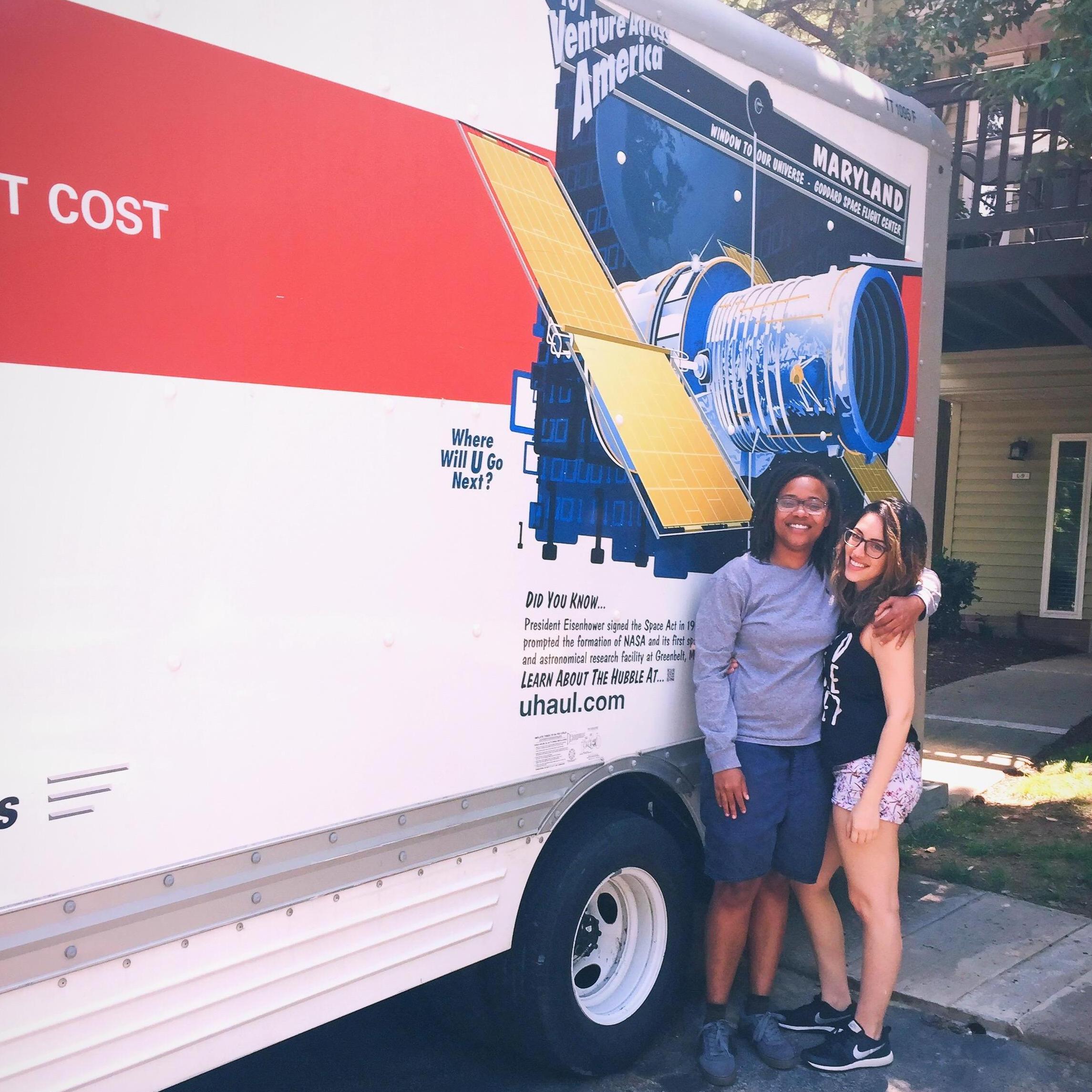 Starting our new life in North Carolina as new grads!